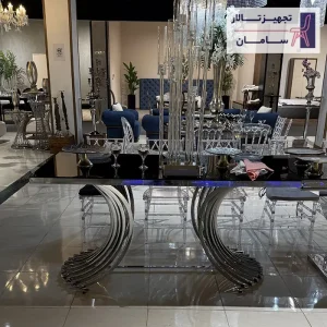 میز کمانی مستطیلی تالاری
