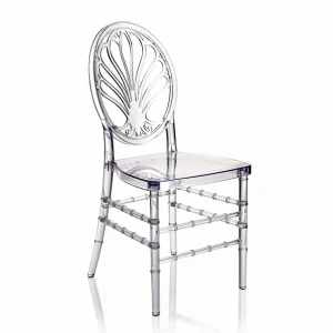 صندلی پلکسی پشت گل